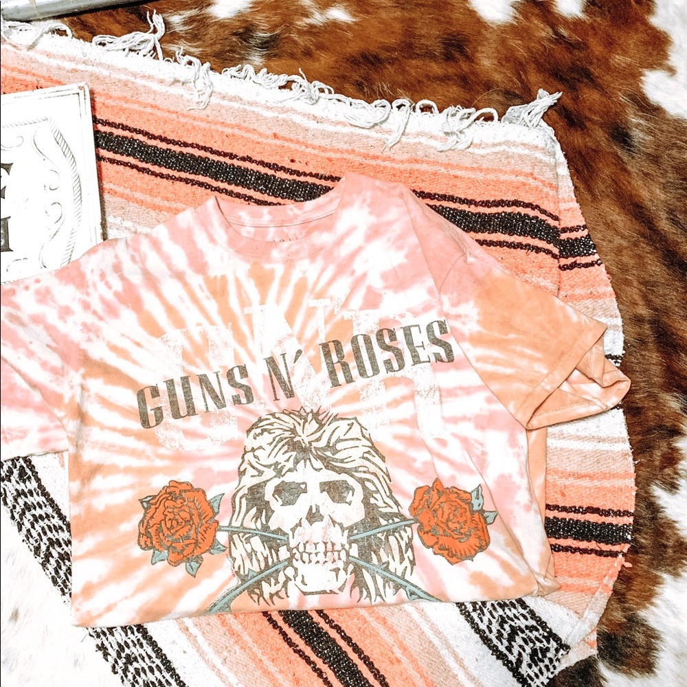 Guns N Roses Tie Dye Tee